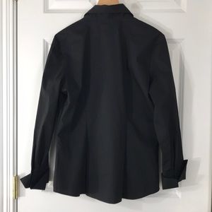 New York & Company Tops - Black stretch cotton blouse NWT New York & Company Tops - Black stretch cotton blouse NWT